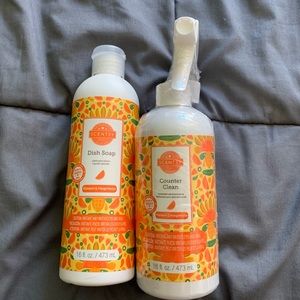 Dish soap and counter cleaner bundle